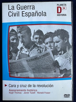 LA GUERRA CIVIL ESPAÑOLA DVD.