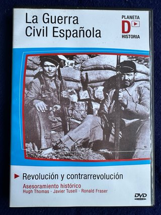 LA GUERRA CIVIL ESPAÑOLA DVD.