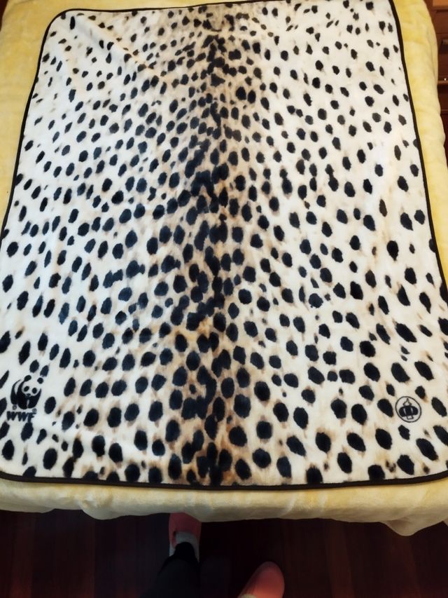 Manta de pelo suave Manterol estampado animal