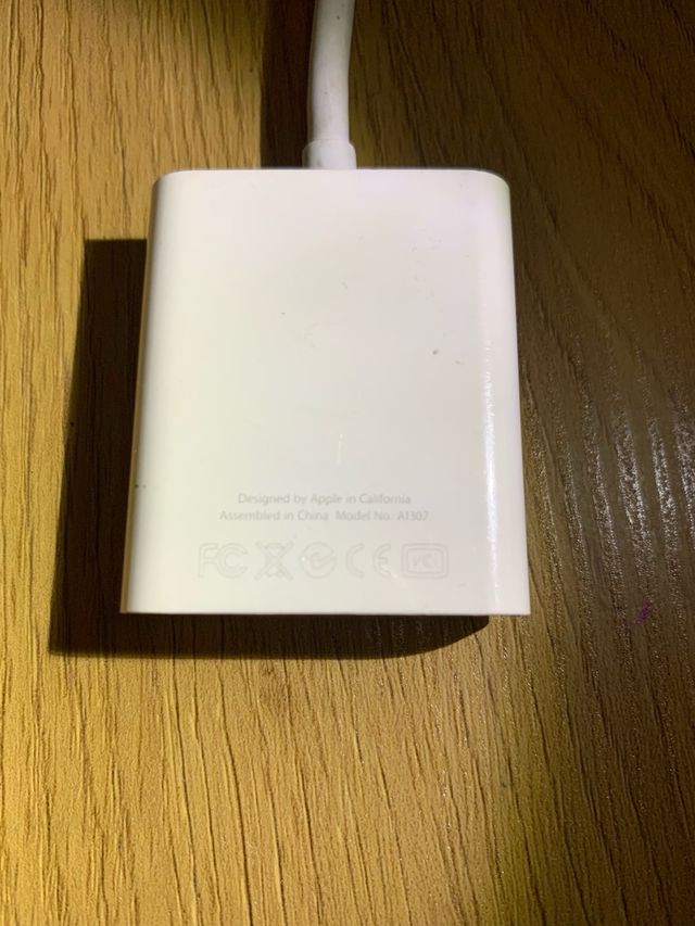 Cable Mini display port a VGA Apple
