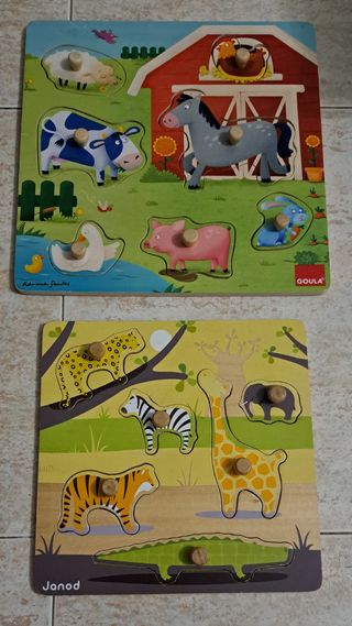 Puzzles madera