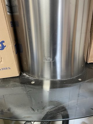 Campana estractora para isla