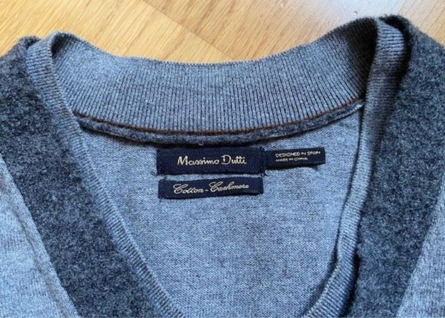 Jersey pico cashmere Massimo Dutti M
