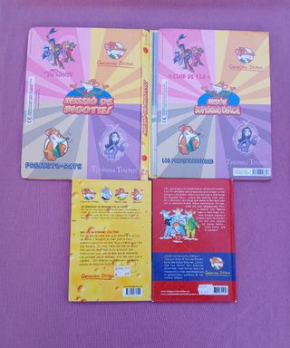 LIBROS GERÓNIMO STILTON TAPA BLANDA