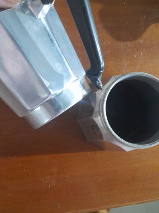 Cafetera aluminio
