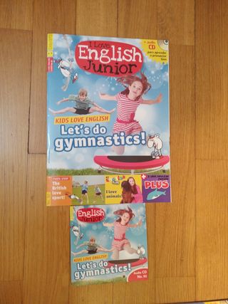 Revista + CD I love English junior