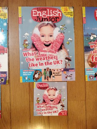 Revista + CD I love English junior