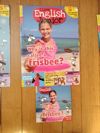 Revista + CD I love English junior