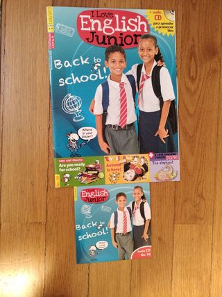 Revista + CD I love English junior