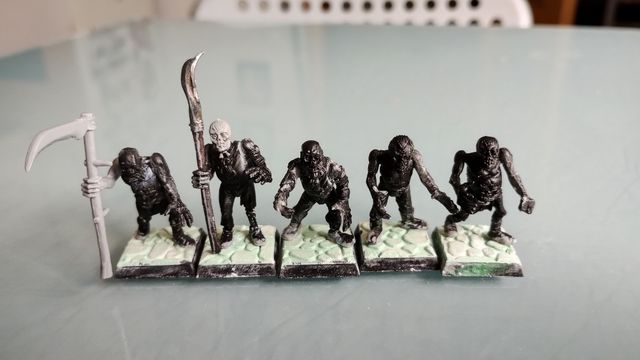 20x zombis clásicos para Mordheim 