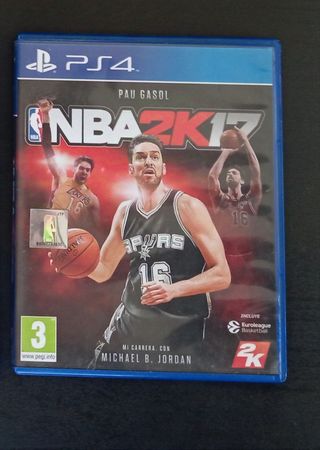 NBA2K17 juego ps4