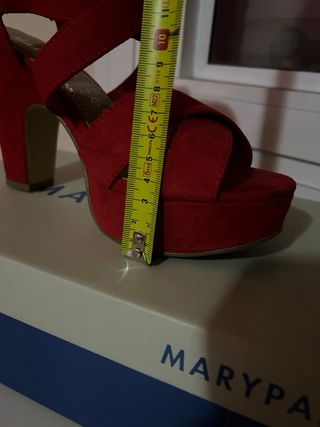 Zapatos mujer plataforma 38