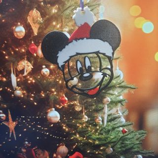 Adorno mickey árbol Navidad 