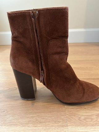 Botines piel Mango