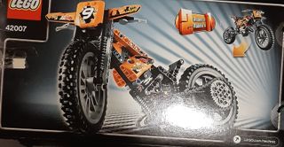 Lego Technic Moto de motocross. Modelo 42007