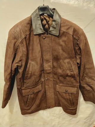 Chaqueta de piel de hombre