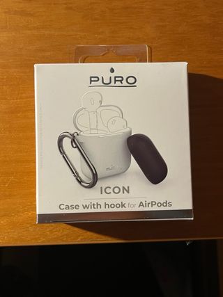 Funda AirPods Puro blanco/negro
