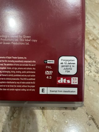 DVD Queen On Fire