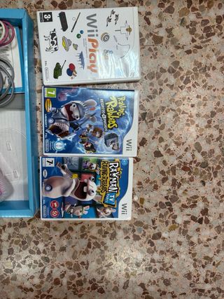 Wii con balance board