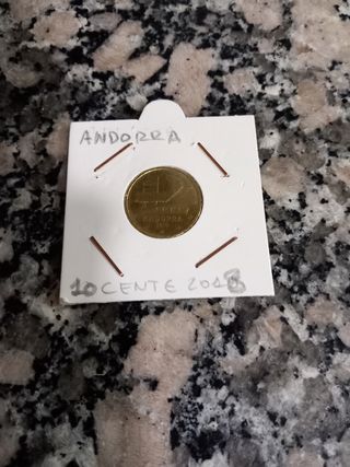 ANDORRA 10 CÉNTIMOS 2018 EXCELENTE 