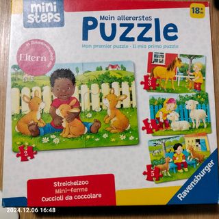 Puzzles para bebes. 2€ cada uno y el de la caja 3€