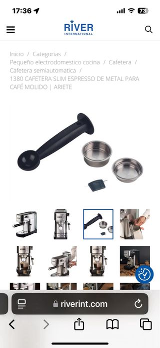 Cafetera Ariete expresso