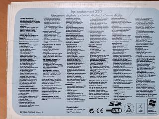 Cámara de fotos HP photosmart 320