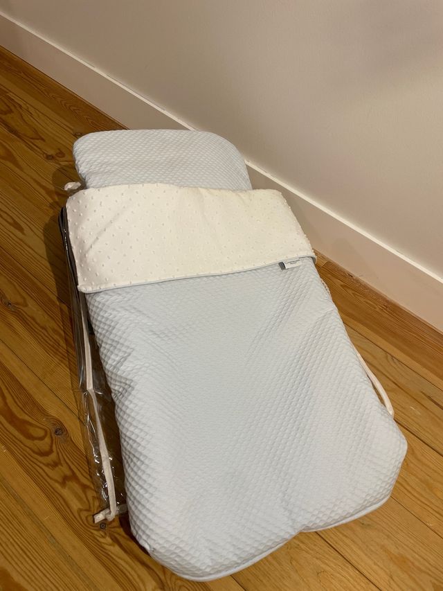 NuEVO Vestiduras capazo. paseo Azul bebe pique