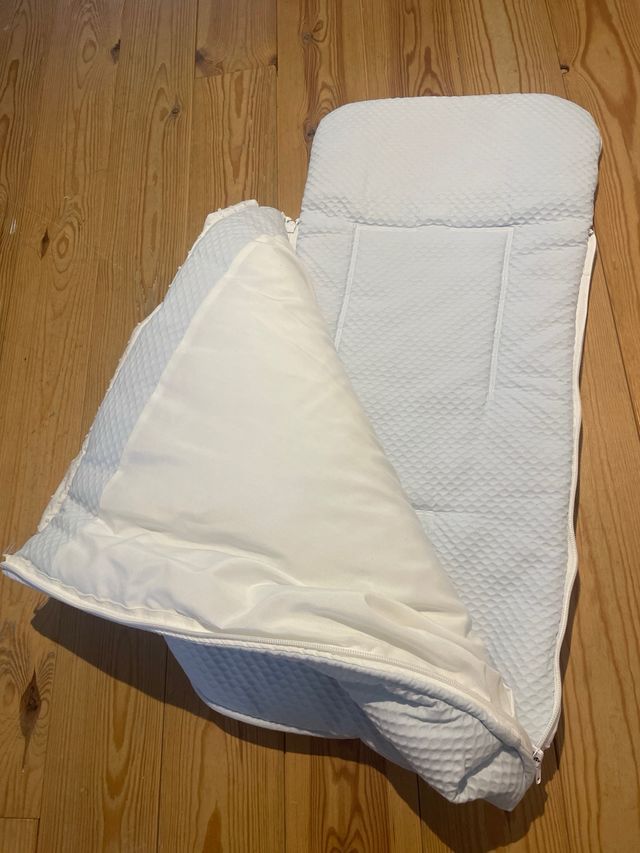 NuEVO Vestiduras capazo. paseo Azul bebe pique