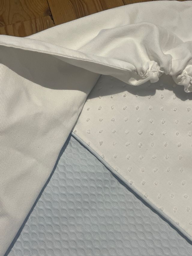 NuEVO Vestiduras capazo. paseo Azul bebe pique