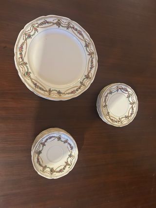 Vajilla porcelana epiag royal made in Czechoslovak