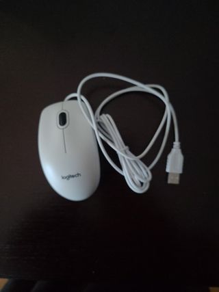 Ratón Logitech blanco