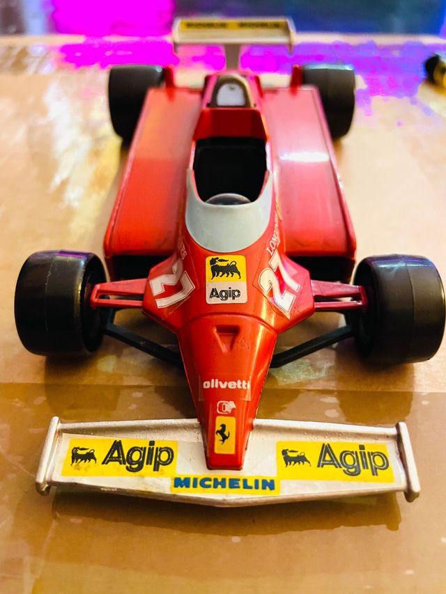 Modellino Ferrari 126c scala 1/25 anni 80