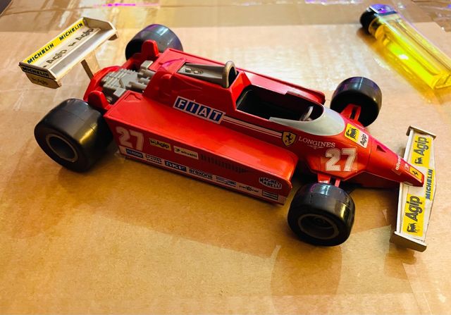 Modellino Ferrari 126c scala 1/25 anni 80