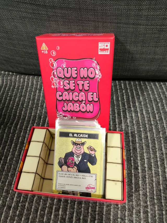 Juego de mesa “Que no se te caiga el jabón”