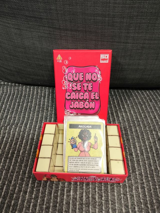 Juego de mesa “Que no se te caiga el jabón”