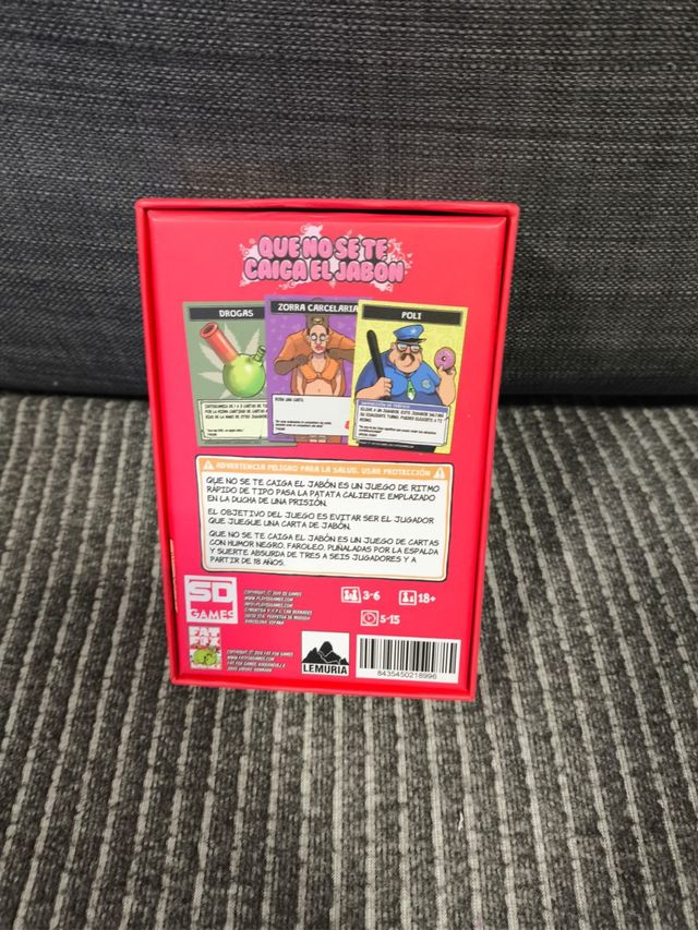 Juego de mesa “Que no se te caiga el jabón”