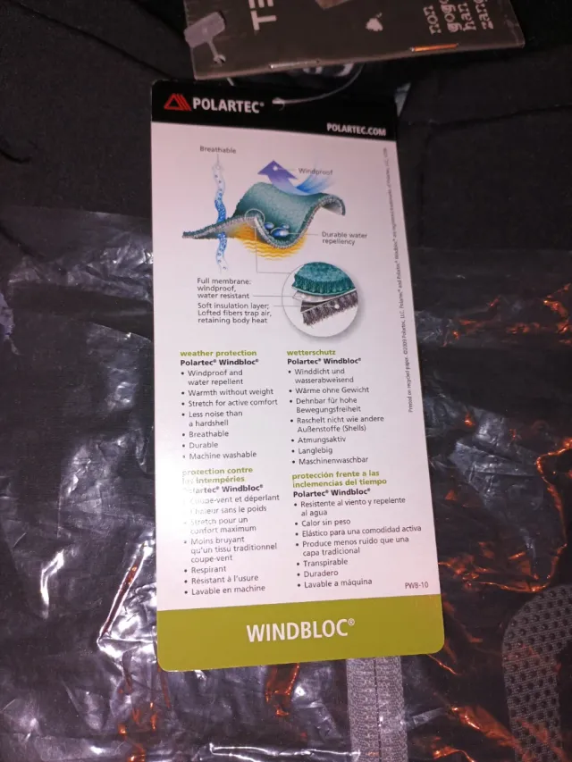 Forro polar sin estrenar