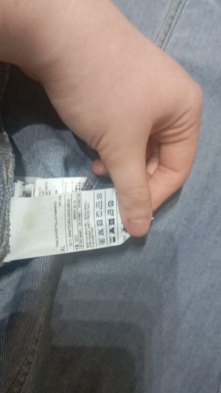 Chaqueta tejana Benetton