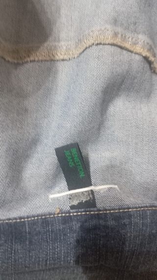 Chaqueta tejana Benetton