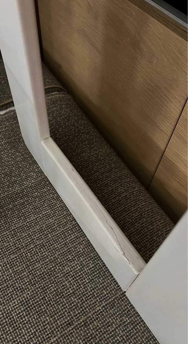 Escritorio 110 x 75 de cristal templado