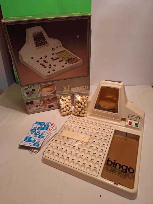 BINGO ELECTRONICO CHICOS EXCLT ESTD!!