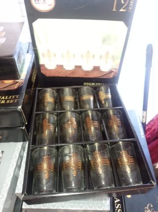 Vasos de té mano de Fátima