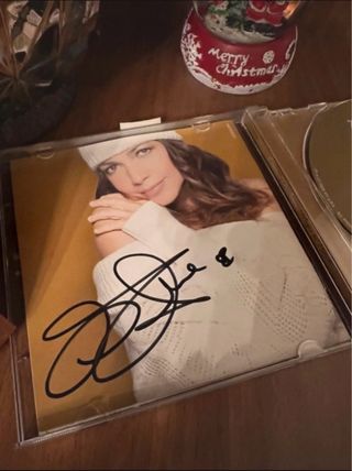 Magico Natale Cristina D'Avena CD Autografato