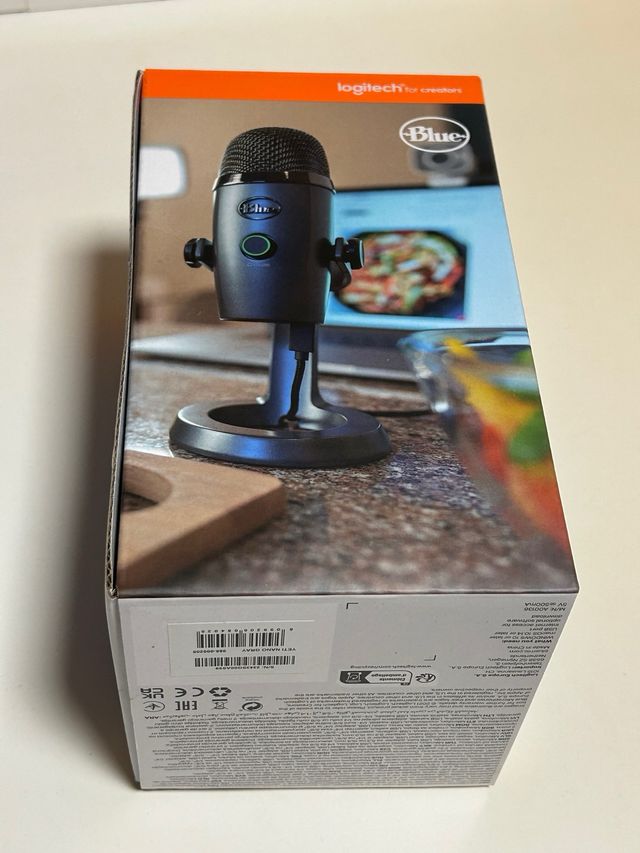 Microfono Logitech for Creator Blue Yeti Nano