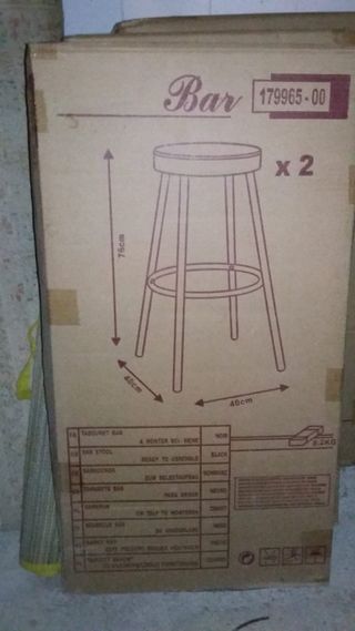 MESA ALTA DE CAFETERÍA * MESA+TABURETES