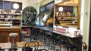 MESA ALTA DE CAFETERÍA * MESA+TABURETES