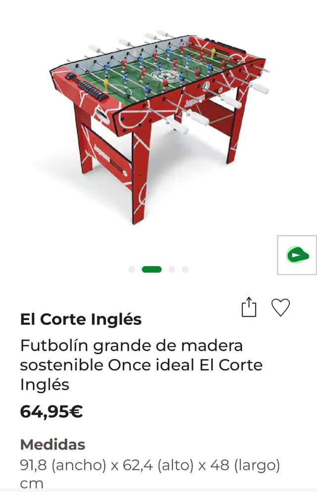FUTBOLIN NIÑO NUEVO A ESTRENAR.
