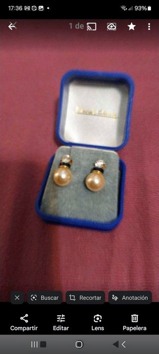 Pendientes Chapados en Oro. Antialergicos. 