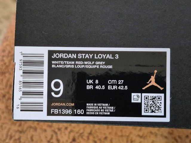 Nike Jordan Stay Loyal 3 n42,5 sin estrenar